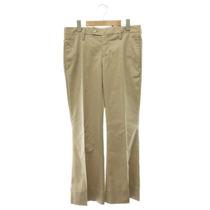 Gucci Jacket Pants Set Tailored Flare Monogram Pattern Wool Silk Blend 40 Beige — view 5