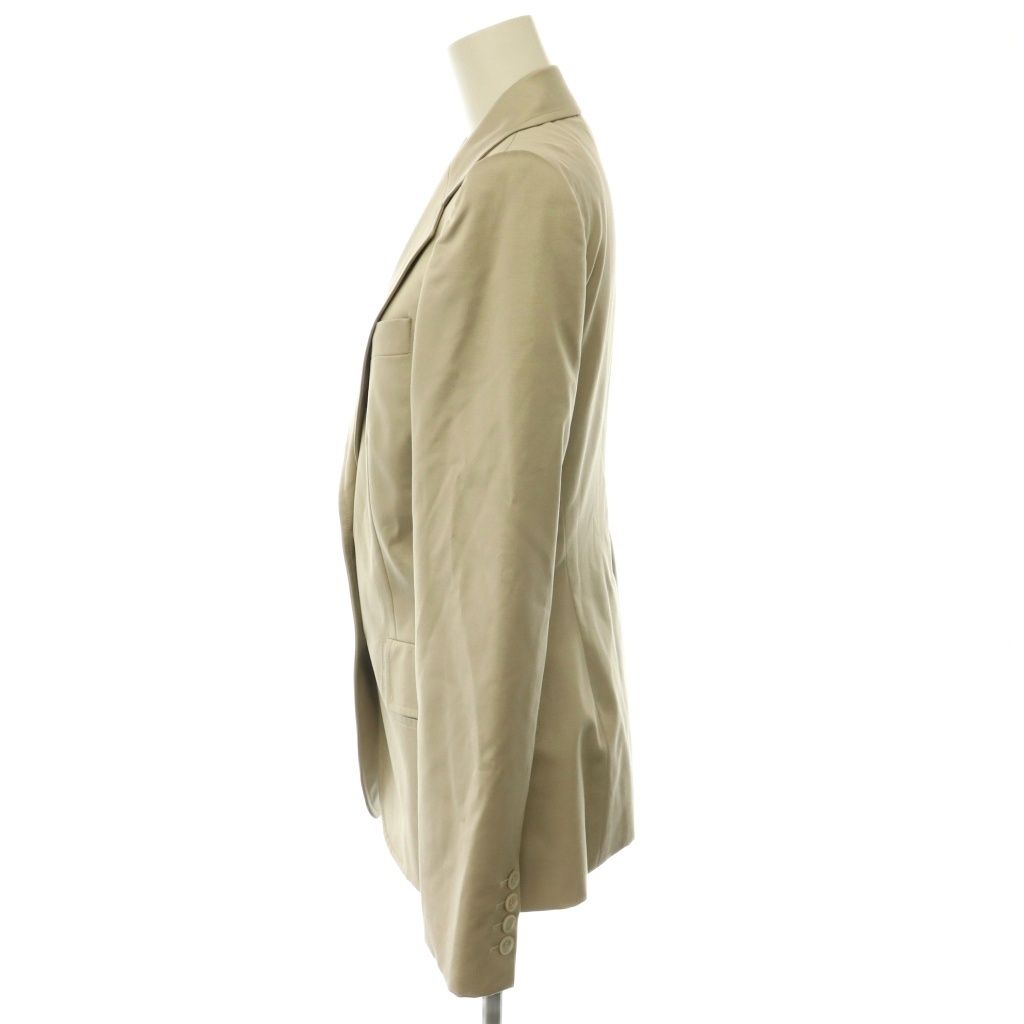 Gucci Jacket Pants Set Tailored Flare Monogram Pattern Wool Silk Blend 40 Beige — view 4