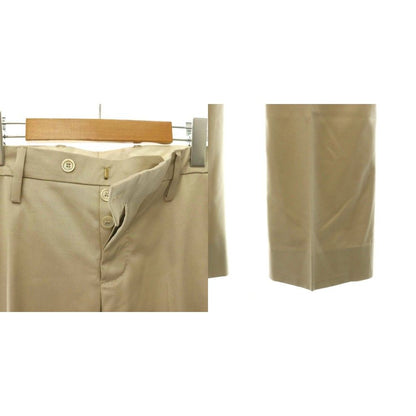 Gucci Jacket Pants Set Tailored Flare Monogram Pattern Wool Silk Blend 40 Beige — view 8