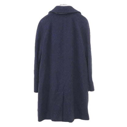 Chanel Coat Navy 34 — view 2