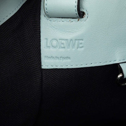 Loewe Anagram Hammock 2-Way Shoulder Bag Blue Leather — view 5