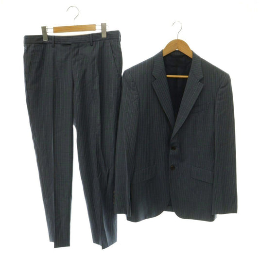 Loro Piana Paul Smith Collection Suit Set Top and Bottom Terre Jacket Striped