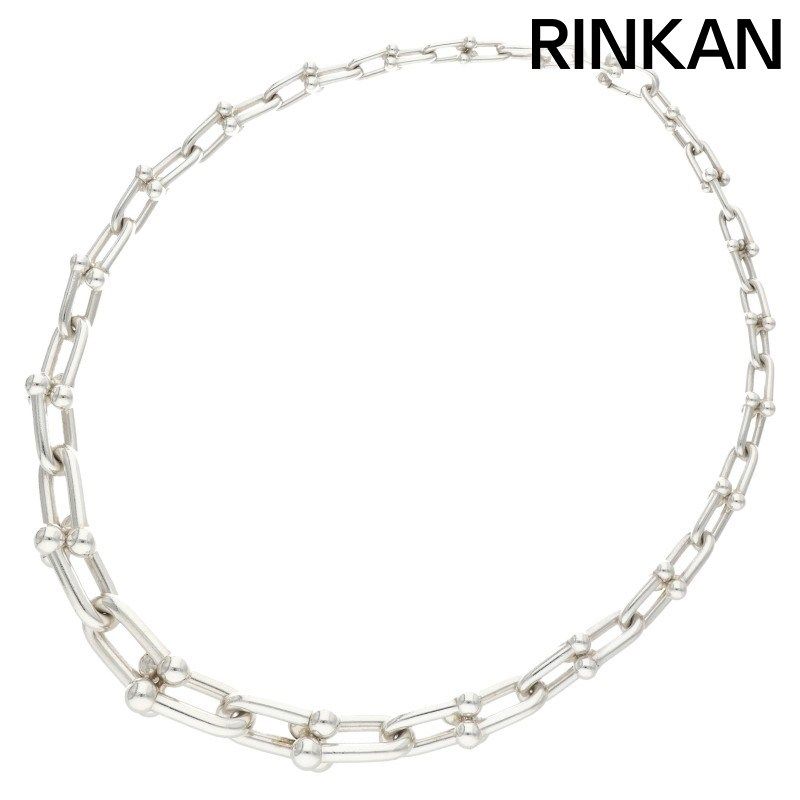 Tiffany & Co HardWear Graduated Link Silver Necklace