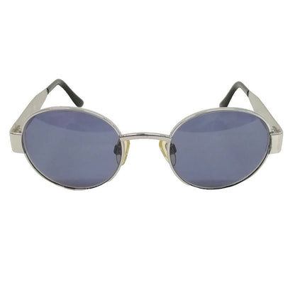 Chanel Sunglasses Vintage Metal Frame Silver Eyewear — view 2