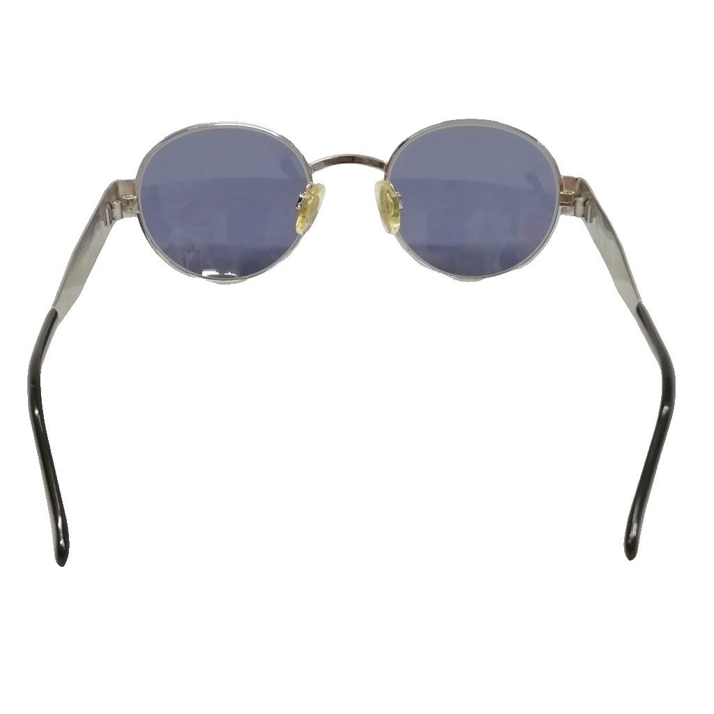 Chanel Sunglasses Vintage Metal Frame Silver Eyewear — view 5