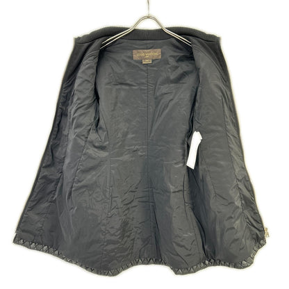 Louis Vuitton Black Quilted Zip Coat 40 — view 3