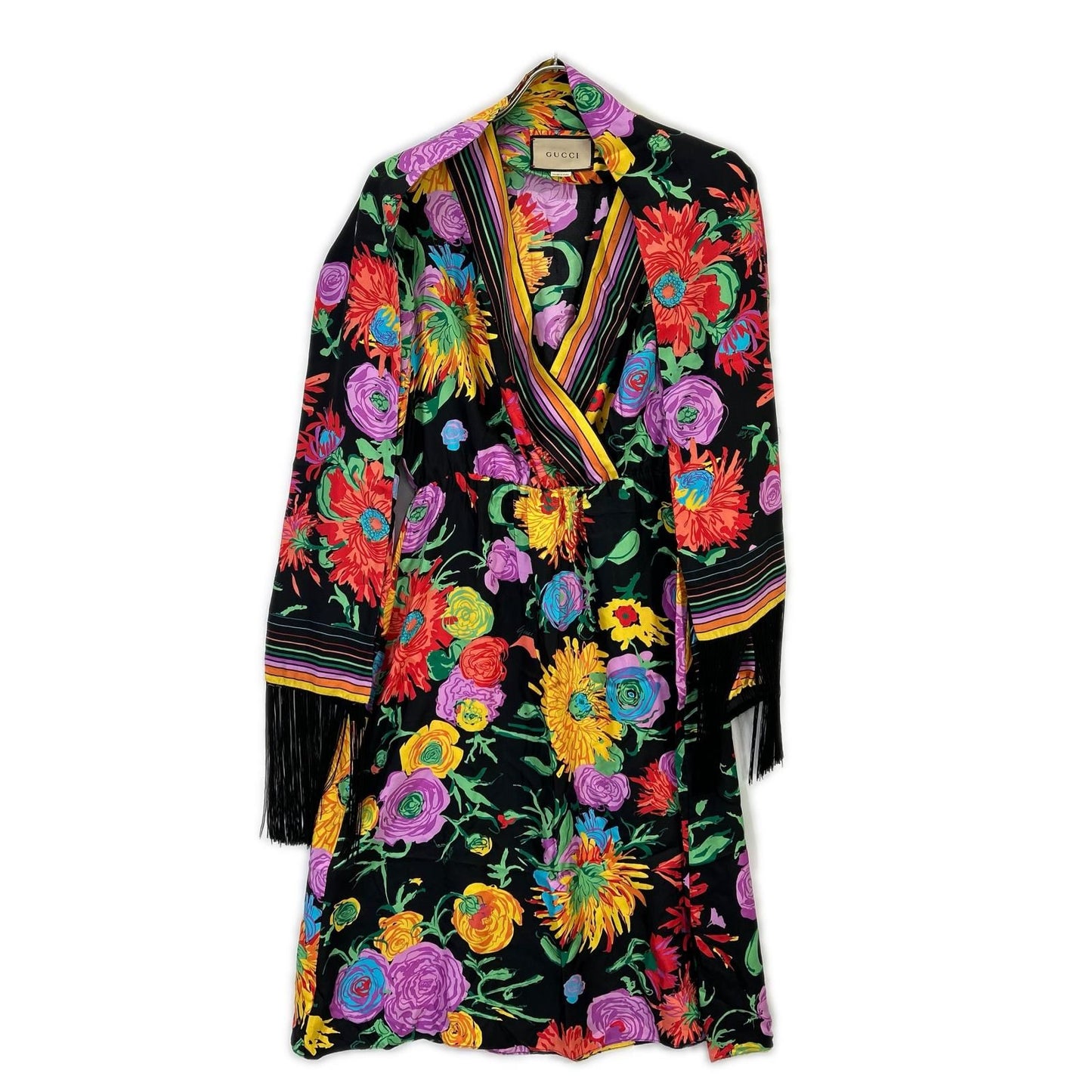 Gucci Xkenscott Shawl with Floral 38 Scarf