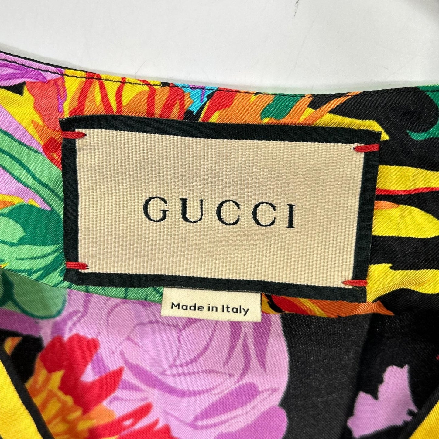 Gucci Xkenscott Shawl with Floral 38 Scarf — view 4