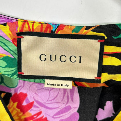 Gucci Xkenscott Shawl with Floral 38 Scarf — view 4