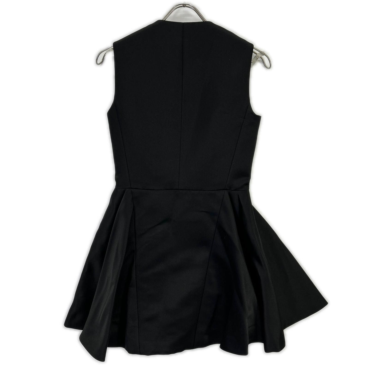 Dior Black Double Button Sleeveless Dress 34 — view 2