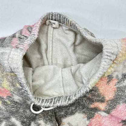 Celine White Terry Cotton Shorts — view 7