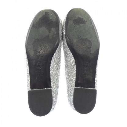 Chanel Flat Sneakers Silver — view 4
