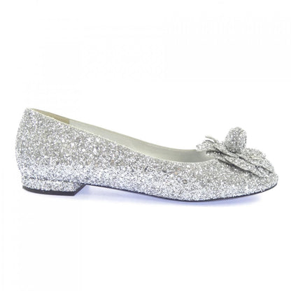 Chanel Flat Sneakers Silver
