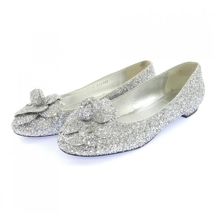 Chanel Flat Sneakers Silver — view 3