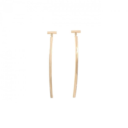 Tiffany & Co T Wire Bar Earrings