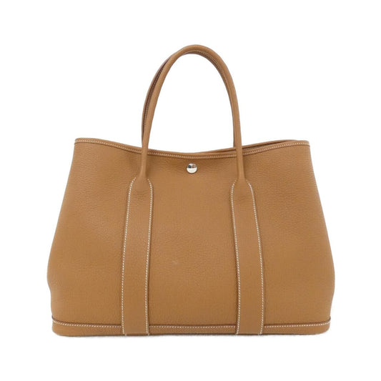 Hermes Garden Party 36 Tote Bag Gold Silver