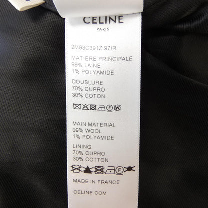 Celine Sixteen Coat Black — view 3