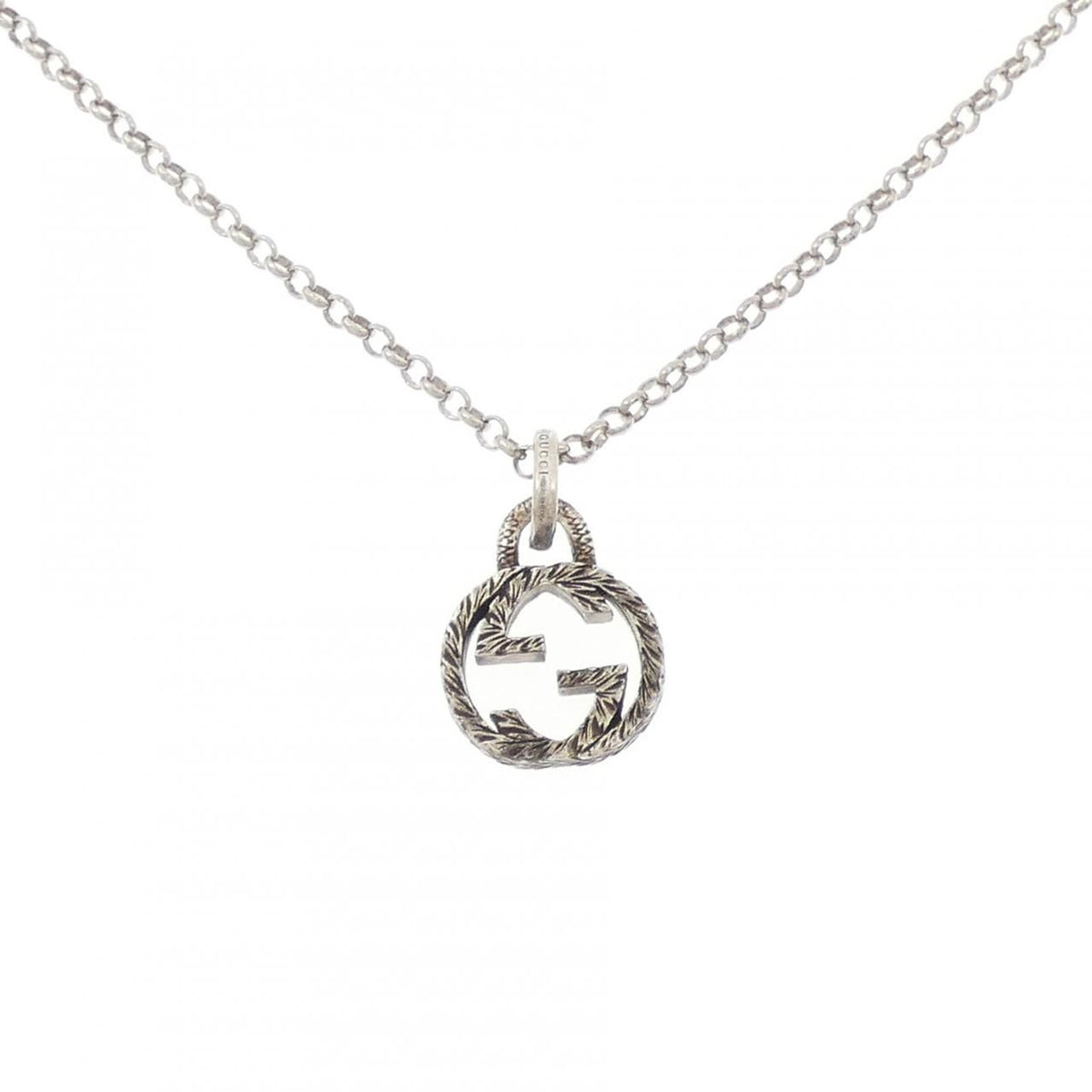 Gucci Interlocking G Necklace Silver