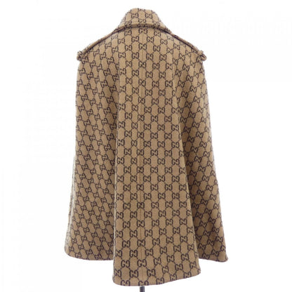 Gucci GG Wool Cape Pattern — view 2