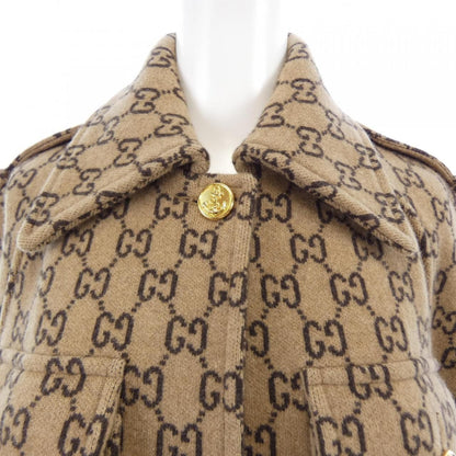 Gucci GG Wool Cape Pattern — view 5