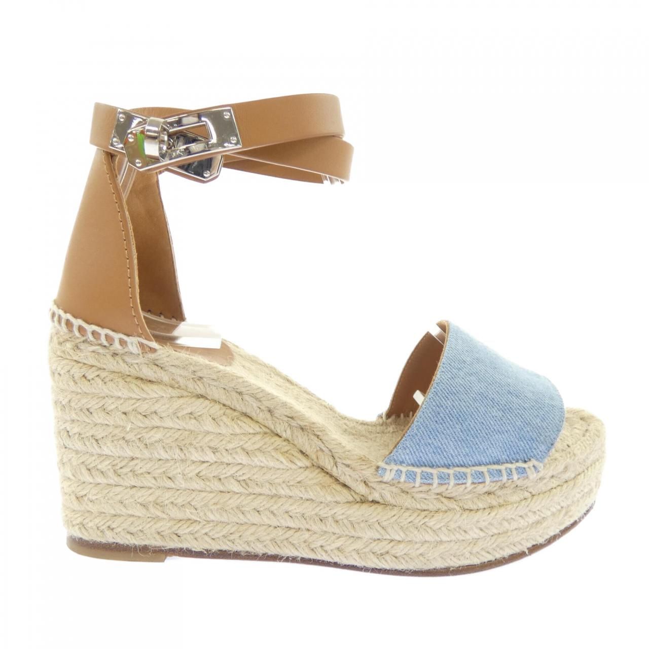 Hermes Tipori Kelly Buckle Sandals