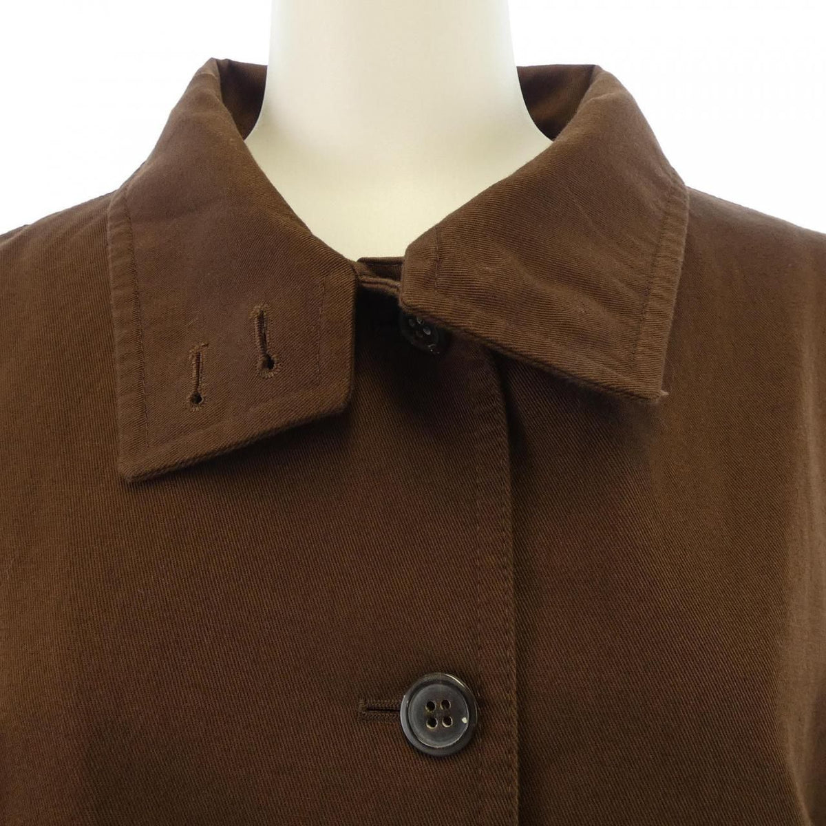 Prada Vintage Gabardine Cotton Shirt Jacket — view 5