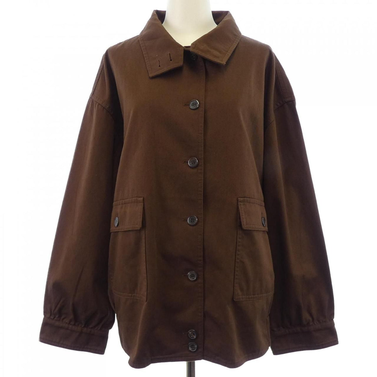 Prada Vintage Gabardine Cotton Shirt Jacket