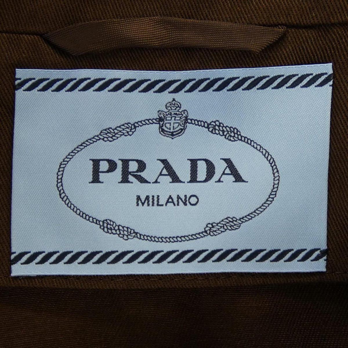 Prada Vintage Gabardine Cotton Shirt Jacket — view 4