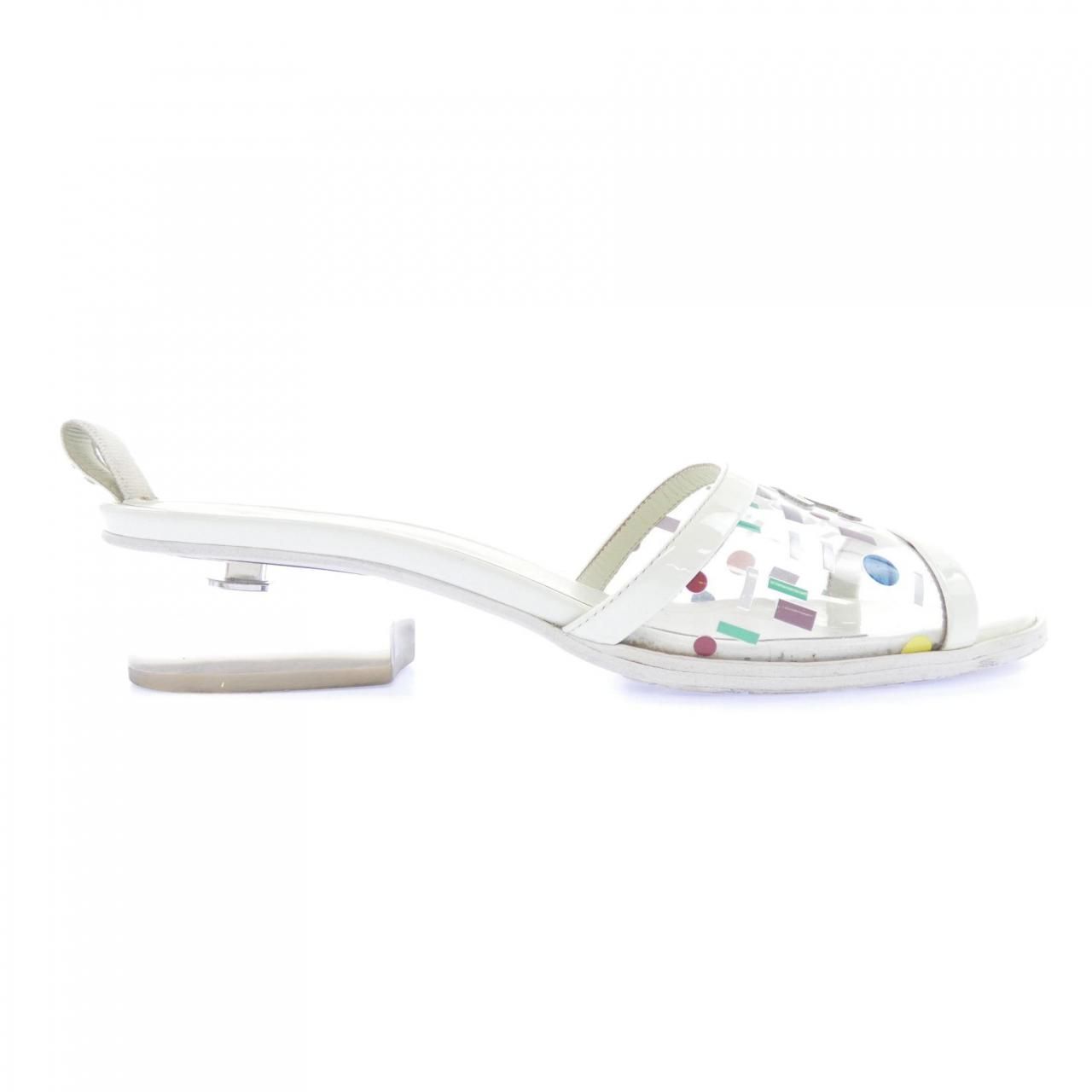 Chanel Sandals White