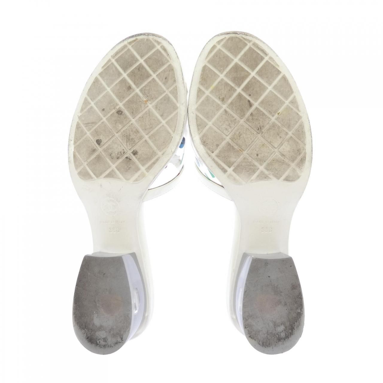 Chanel Sandals White — view 4