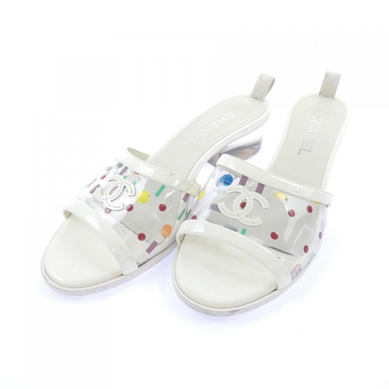Chanel Sandals White — view 3