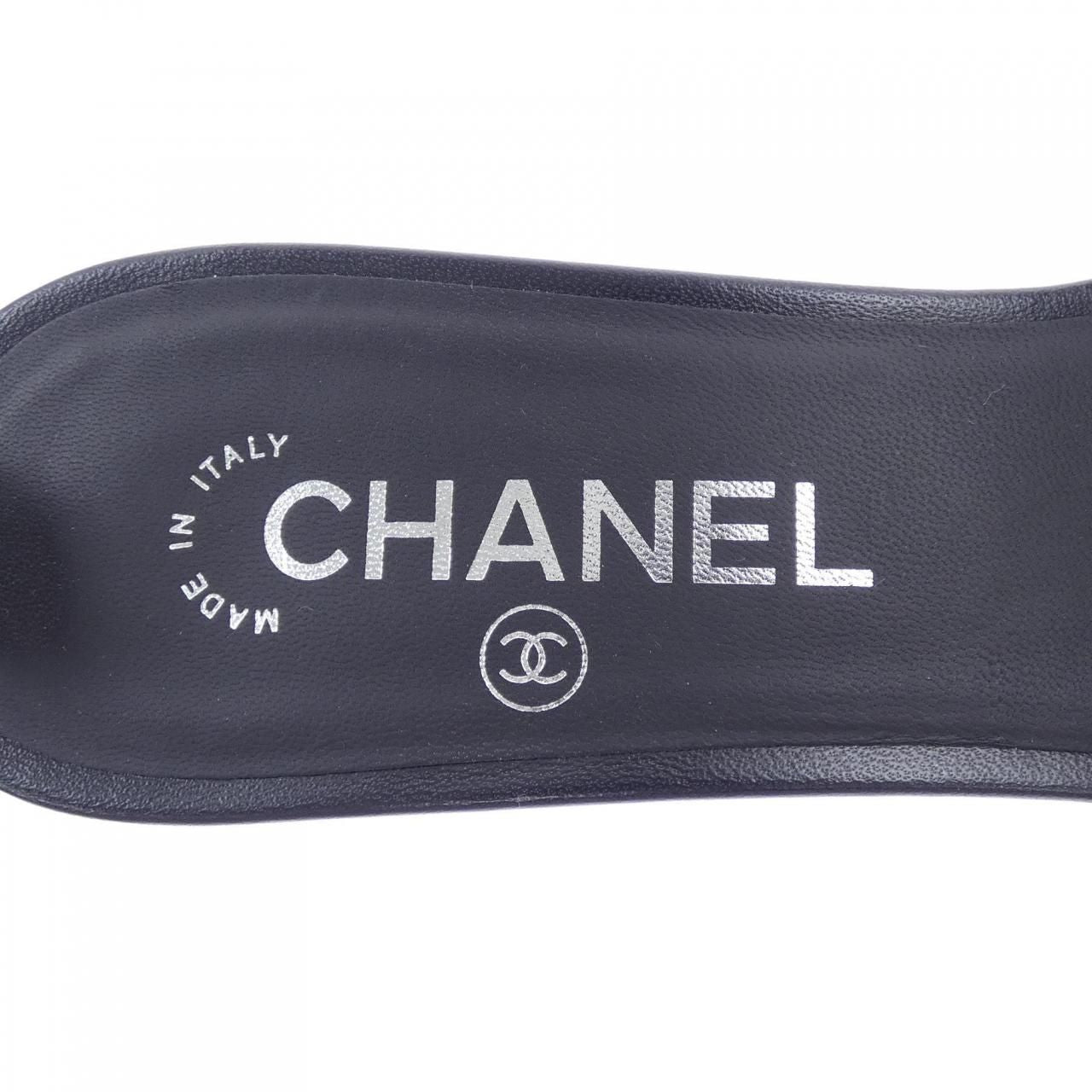 Chanel Sandals Black — view 6