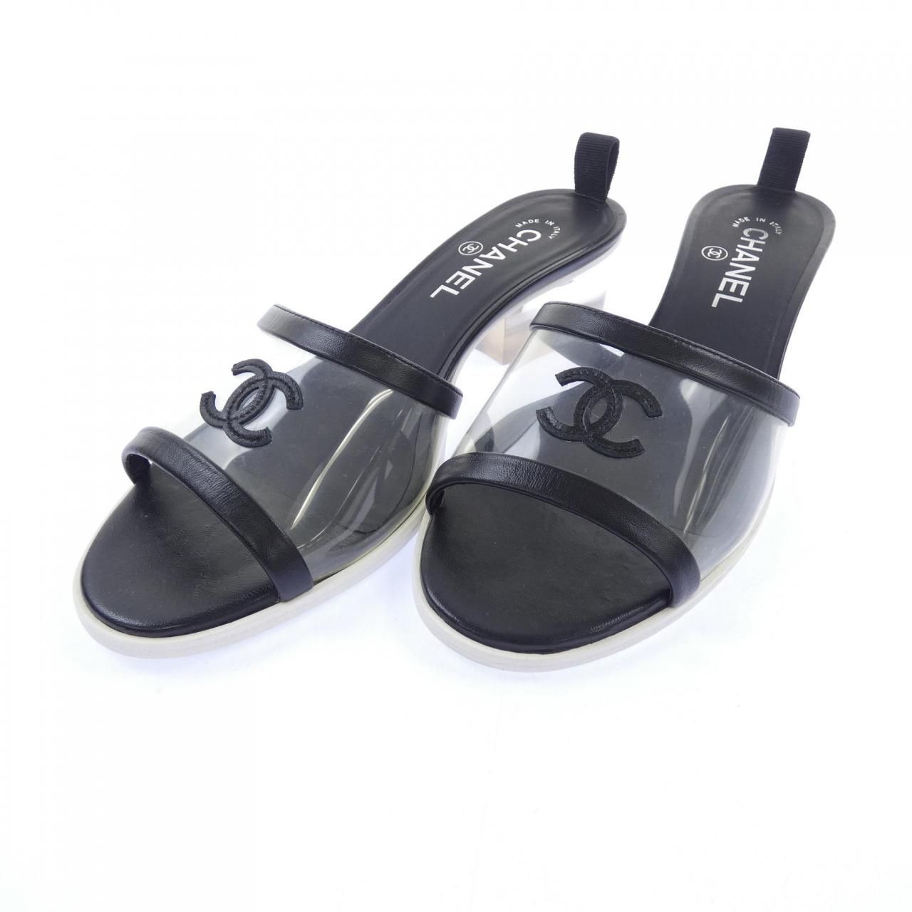Chanel Sandals Black — view 3