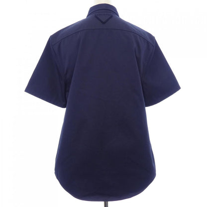 Prada Short Sleeve Shirt Navy — view 2