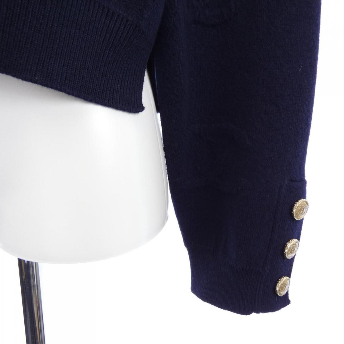 Chanel 21P Cardigan Navy — view 7