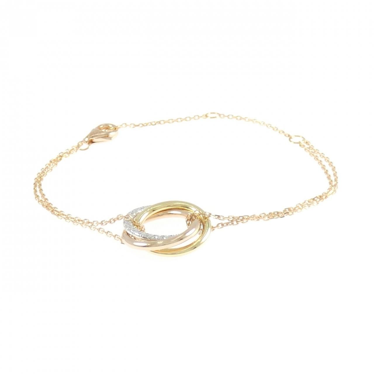 Cartier Trinity Bracelet Gold — view 3