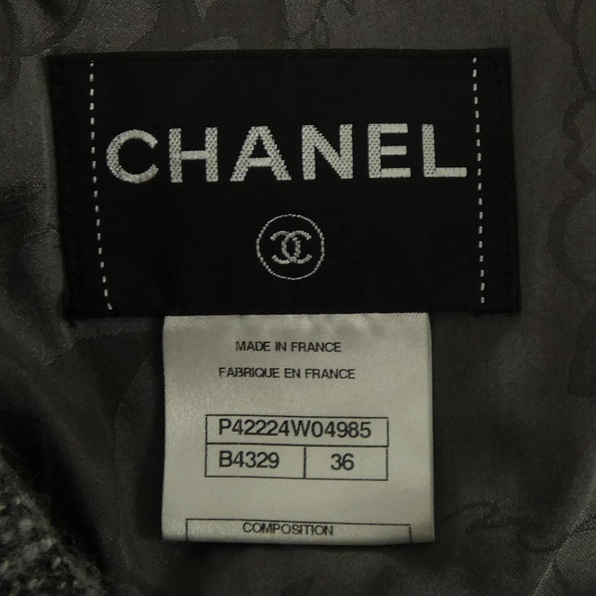 Chanel Jacket Gray — view 4