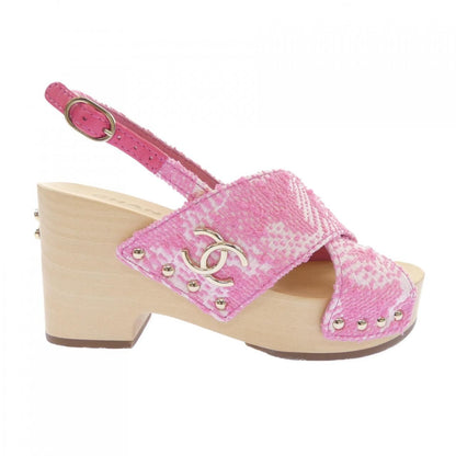 Chanel Sandals Pink