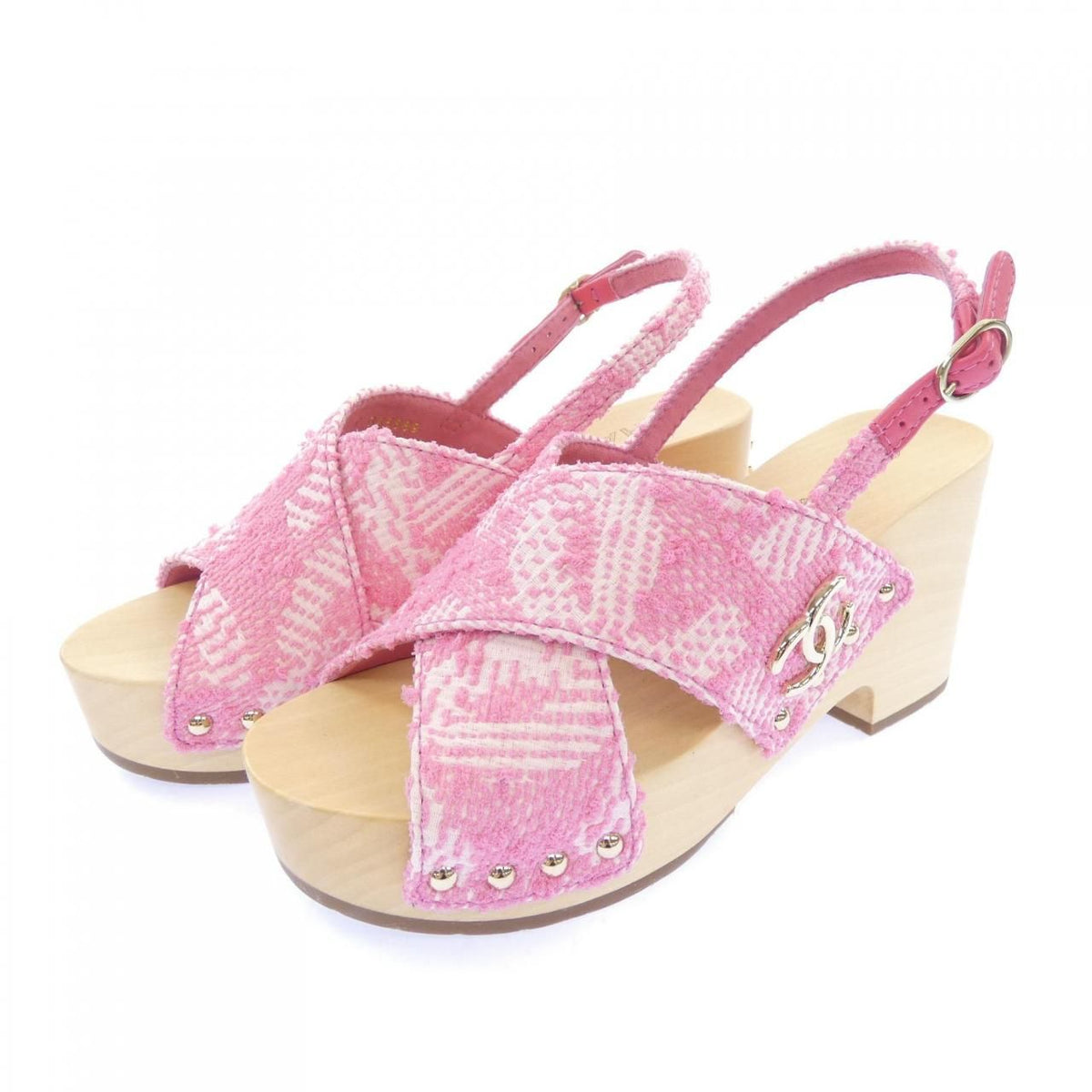 Chanel Sandals Pink — view 3