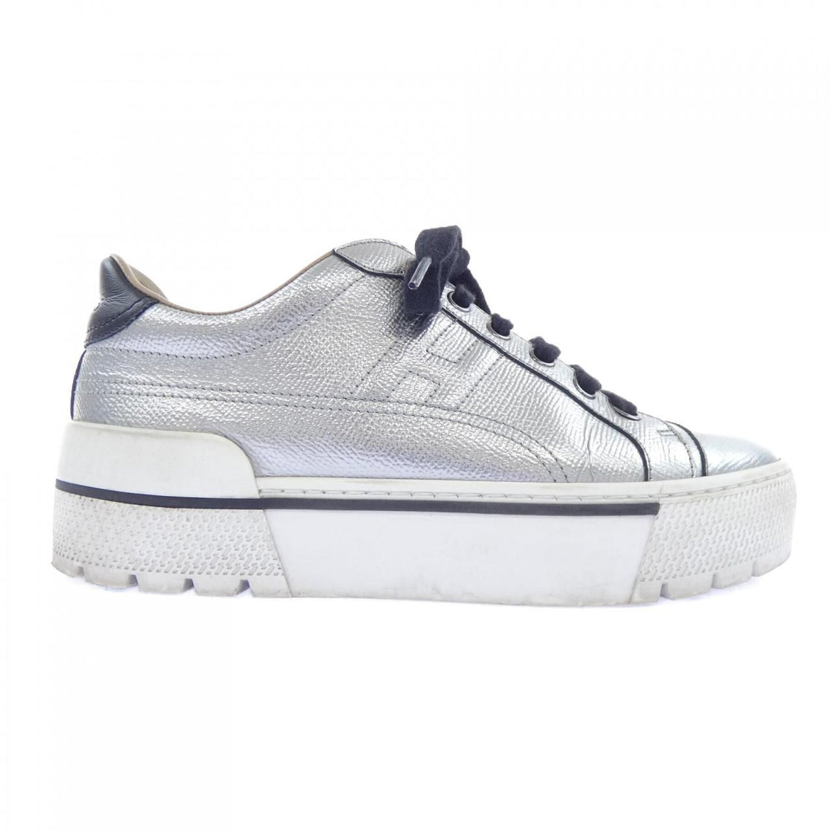 Hermes Voltage Sneakers Silver