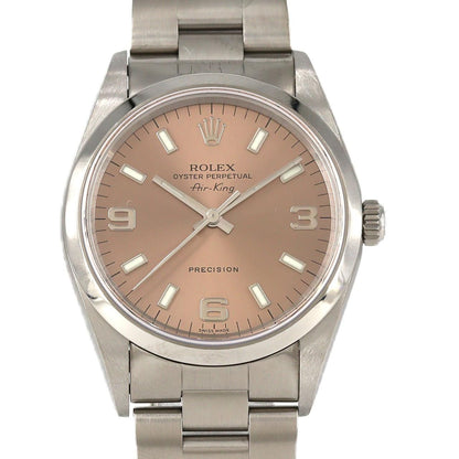 Rolex Air King SS Automatic Number Watch