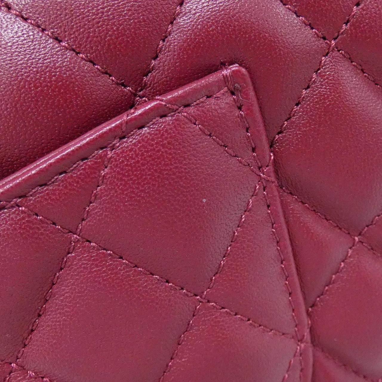Chanel Bag Handbag Burgundy — view 4