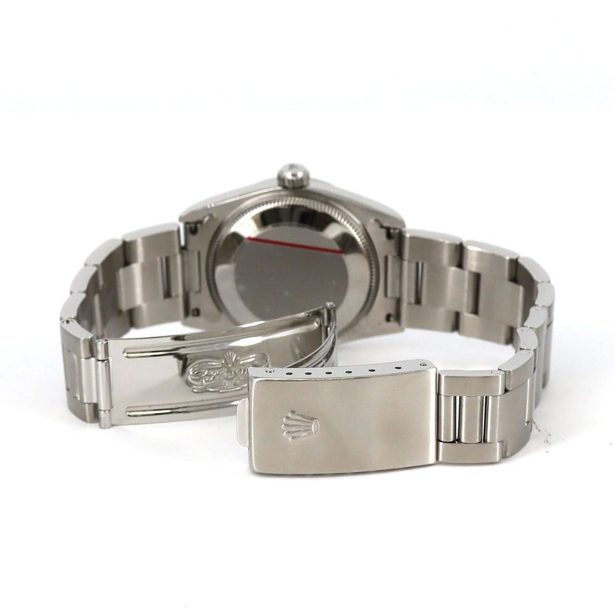 Rolex Oyster Perpetual SS Manual Winding Number Watch — view 6