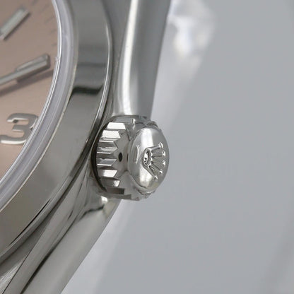 Rolex Oyster Perpetual SS Manual Winding Number Watch — view 4
