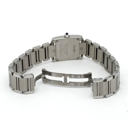Cartier Tank Francaise SM SS Quartz Watch — view 7
