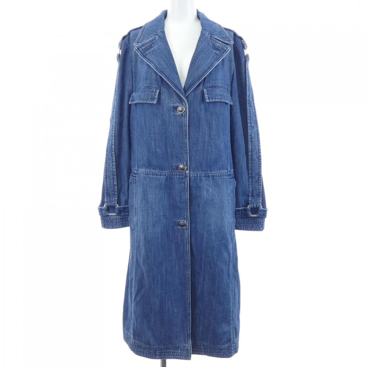 Chanel 08P Coat Blue