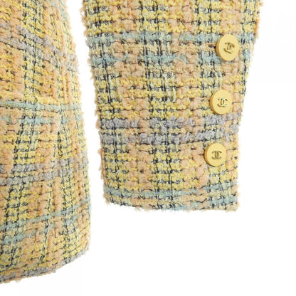 Chanel 94A Vintage Jacket Yellow — view 5