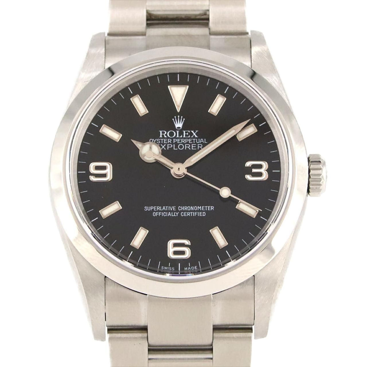 Rolex Explorer I SS Automatic Number Watch