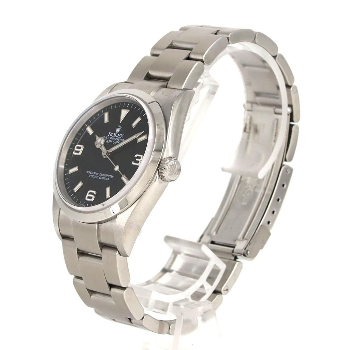 Rolex Explorer I SS Automatic Number Watch — view 2