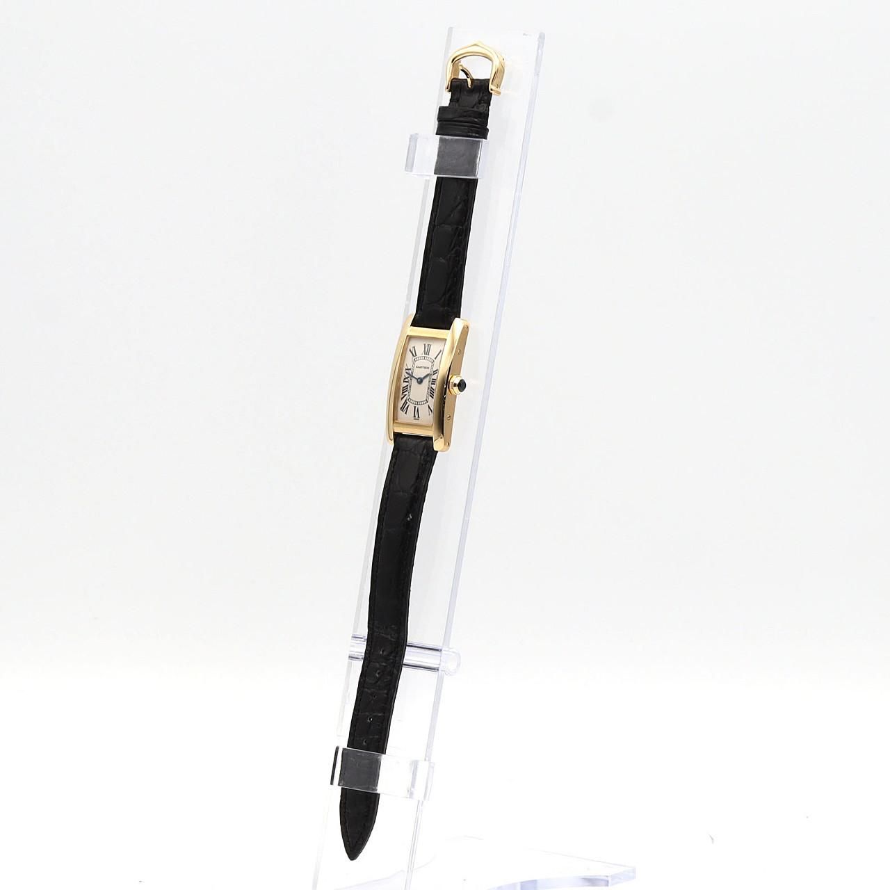 Cartier Tank American SM YG Quartz Watch — view 2
